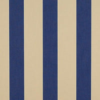 Sunbrella® 4921 - 46" Mediterráneo/Lienzo a rayas en bloque