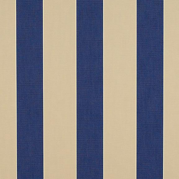 Sunbrella® 4921 - 46" Mediterráneo/Lienzo a rayas en bloque